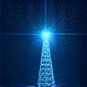 Illustration of a 5G tower with data flowing, representing 5G deployment consultation.