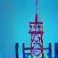 Icon representing reliability: a strong, stable network signal tower.