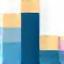 Icon representing scalability: an upward growing bar graph.